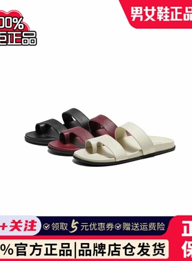 专柜正品百丽2026夏款女92系列柔软羊皮勃肯鞋休闲拖鞋H8001BT6