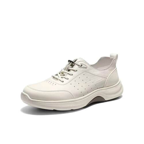 专柜正品森达2026夏款男健步鞋羊皮户外运动风厚底休闲鞋2EX01BM6