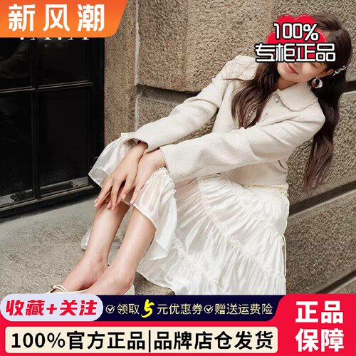TATA他她女鞋半融芝士低跟休闲百搭浅口单鞋通勤玛丽珍鞋2H0C3CQ5