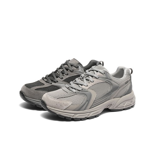 百丽男鞋复古厚底老爹鞋