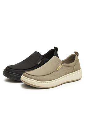 专柜正品天美意2026春款商场同款纯色百搭舒适休闲男布鞋4AD01AM6