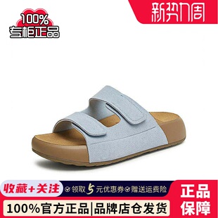 男女同款 TATA他她复古勃肯鞋 凉鞋 外穿拖鞋 夏4QY01BT5 女厚底沙滩鞋