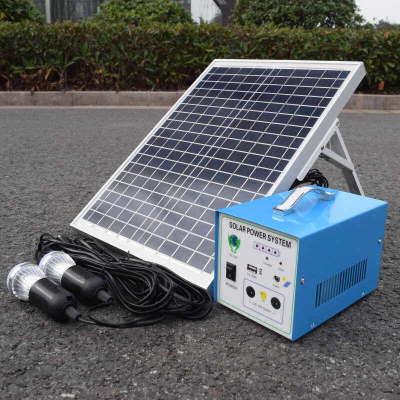 新品豹穆小型光伏发电太阳能电池板发电家用全套太t阳能发电机户