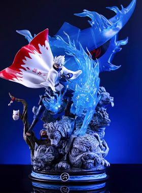 火影忍者周边1：6旗木卡卡西仙人鸣人GK手办摆件模型男生生日礼物