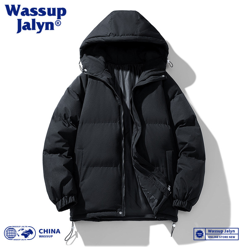 WASSUPJALYN秋冬棉服男女连帽