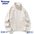 WASSUP JALYN摇粒绒外套男女秋冬新款加绒加厚保暖抓绒冲锋衣内胆