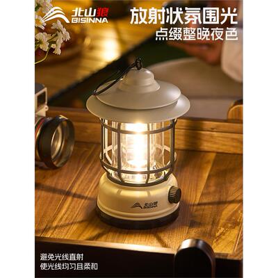 北山狼露营灯超长续航户