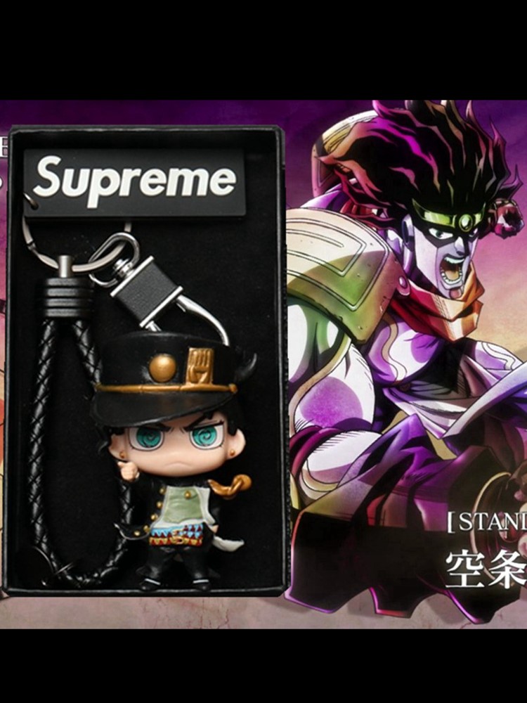jojo的奇妙冒险周边乔纳森乔瑟夫承太郎典明简皮耶尔亚克力钥匙扣