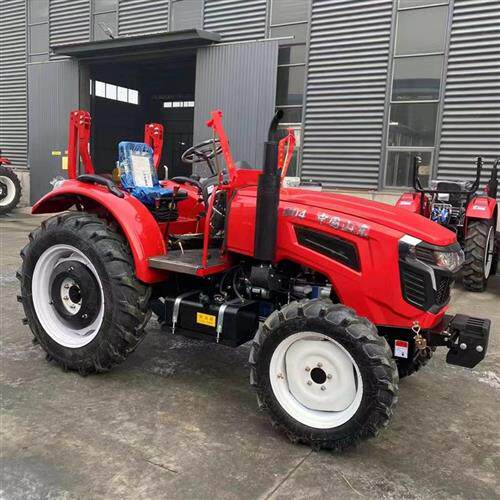 泰鸿804大棚王四轮拖拉机 小型后驱动四轮拖拉机 低矮型四缸四驱