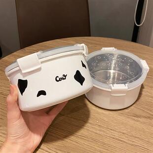 饭盒上班族女学生宿舍泡面碗收纳保鲜食品级盒304不锈钢