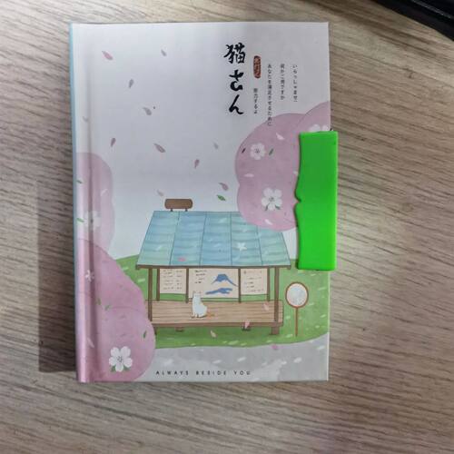 72K双轮式小锁笔记本 卡通密码锁日记本 小巧密码本