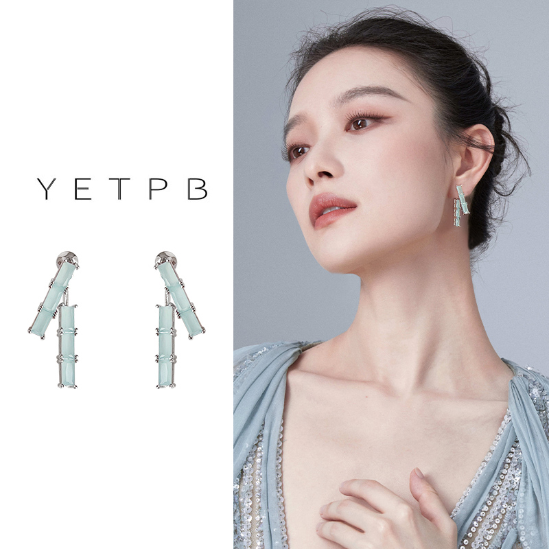 新中式复古轻奢小众设计耳钉