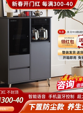 2024新款家用茶吧机柜子一体柜全