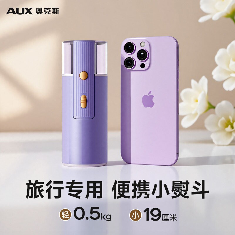奥克斯手持电熨斗家用小型烫衣服