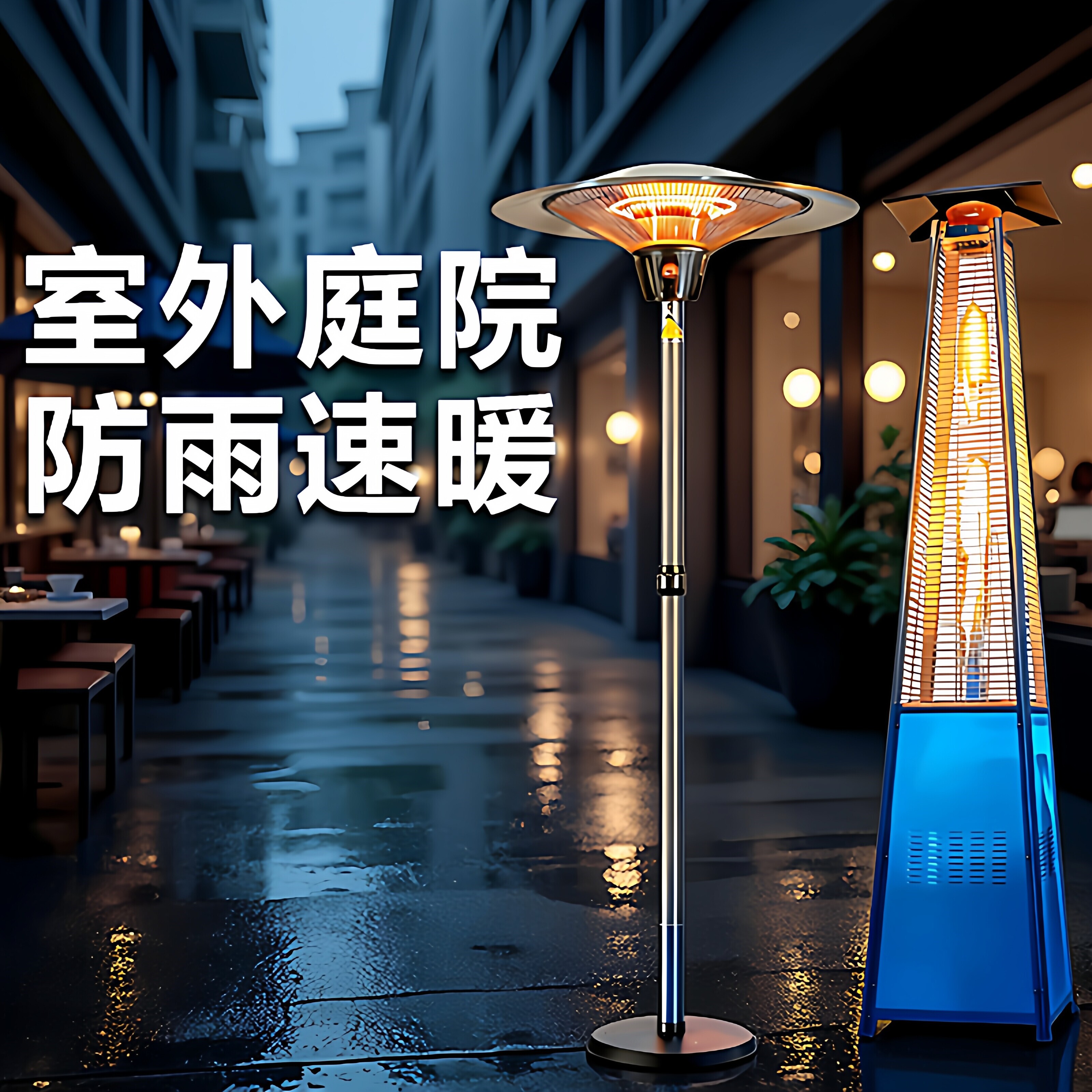 户外庭院商用餐厅商场公园大厅伞