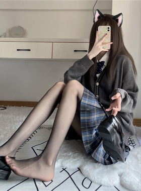 AY To films 任意剪性感5D薄透型学姐黑丝防勾丝脚尖透明黑色丝袜