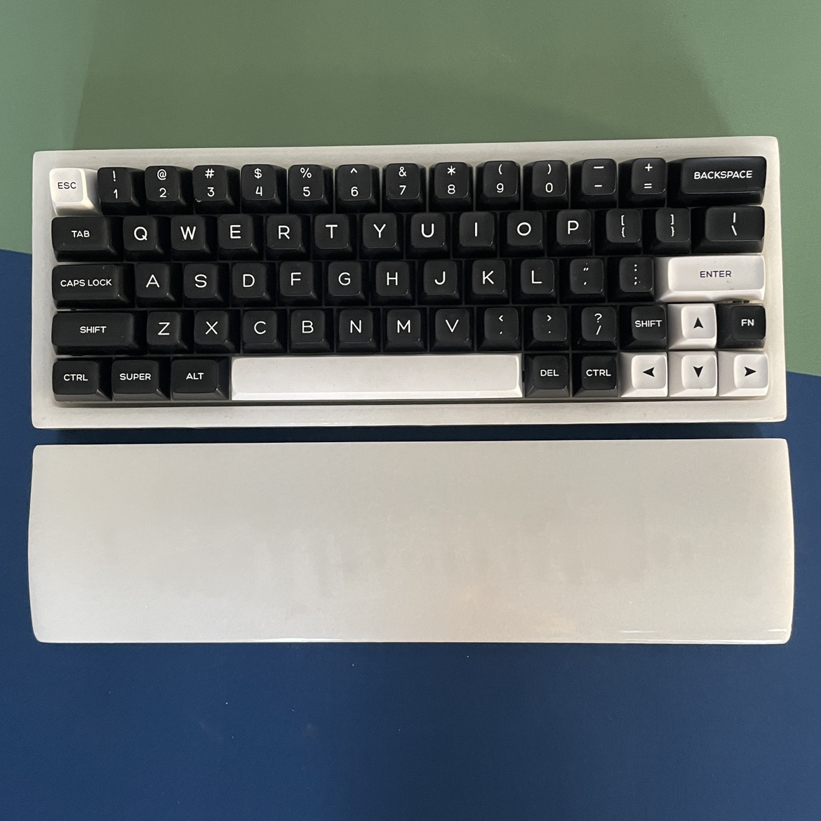 CNC玉石大理石GH60客制化机械键盘外壳关联Wooting Rakka