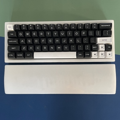 CNC玉石大理石GH60客制化机械键盘外壳关联Wooting Rakka