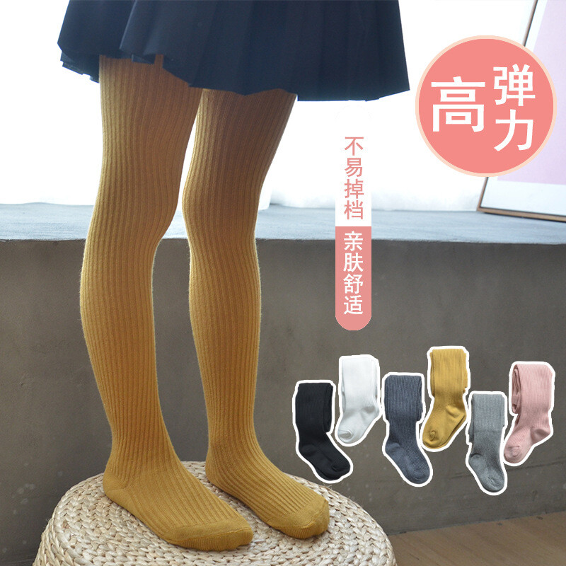 君鸿月2026新款女童打底袜女童袜子韩版宝宝外穿连裤袜春夏季薄款