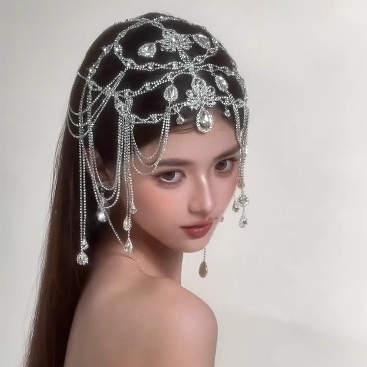 超闪满钻水滴流苏头饰异域风眉心坠轻奢高级感婚纱发饰公主额链女,饰品/流行首饰/时尚饰品新,发饰,淘宝优惠券,粉丝福利购,淘宝优惠卷