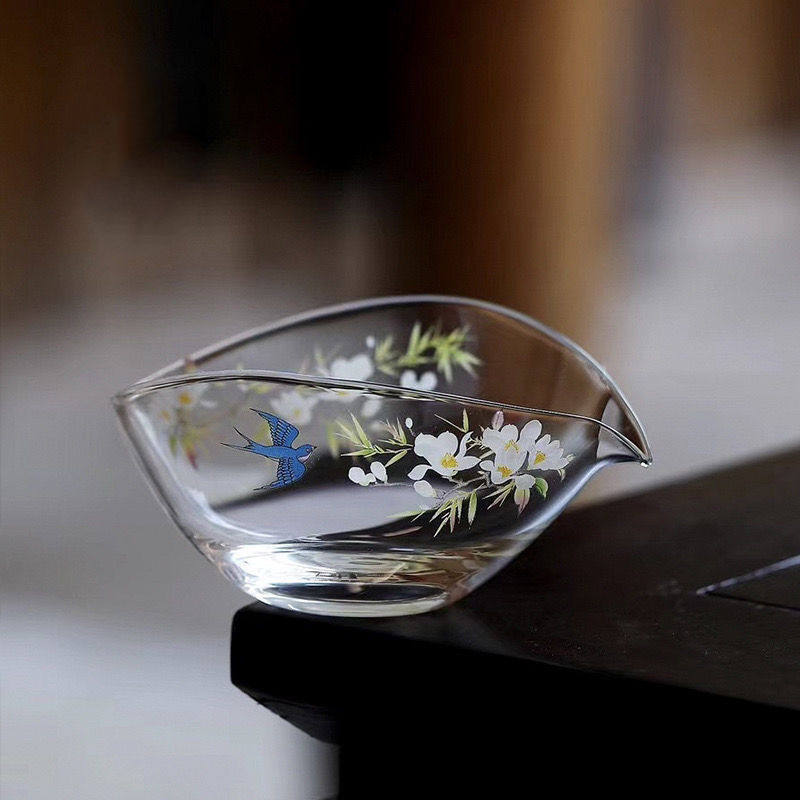 春归一叶扁舟玻璃公道杯加厚耐热高硼硅绿茶红茶分茶器匀杯茶配件,餐饮具,公道杯,淘宝优惠券,粉丝福利购,淘宝优惠卷