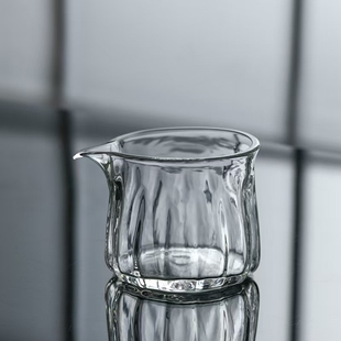 高硼硅玻璃公道杯加厚耐热玻璃小茶杯功夫品茗杯日式家用分茶器