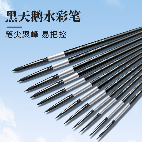 黑天鹅水彩笔蓄水饱满易掌控