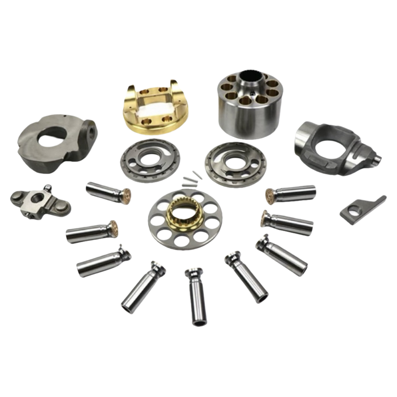 挖掘机小松PC200-8 210 220 240-7液压泵散件泵胆平面九孔柱HPV95