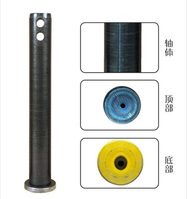挖掘机斗轴钩机斗销挖斗轴铲车马拉头轴工字架斗销高频耐磨淬火轴