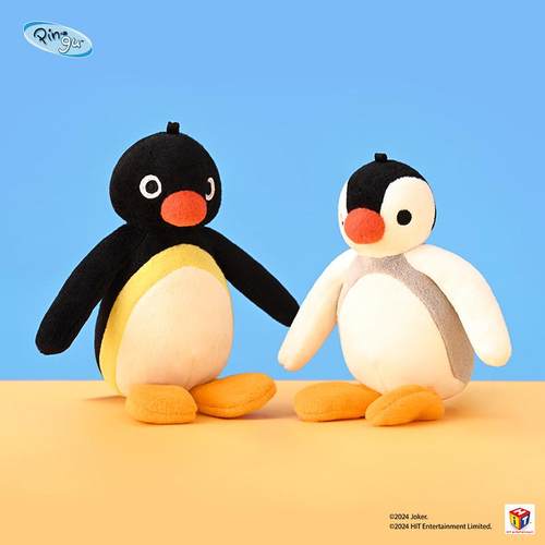 山莫pingu企鹅经典系列包包挂件可爱女生毛绒小玩偶生日礼物挂饰
