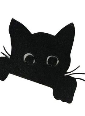 N58A Sturdy Metal Cats Door Accent Fashion Pieces Unique