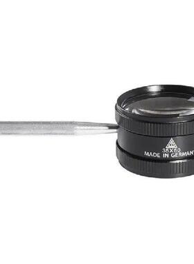E74E 35X Handheld Magnifier Reading Magnifier Loupe Glasses