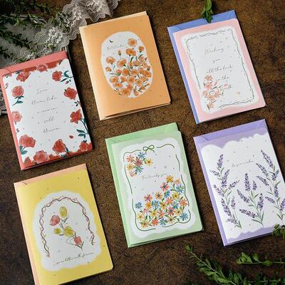 3d blank greeting cards mothers day card goodbye立体花束卡