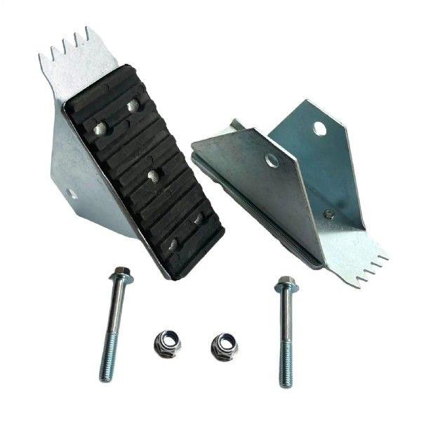 2Pcs Extension Ladder Replacement Shoe Set Anti Skid Foot