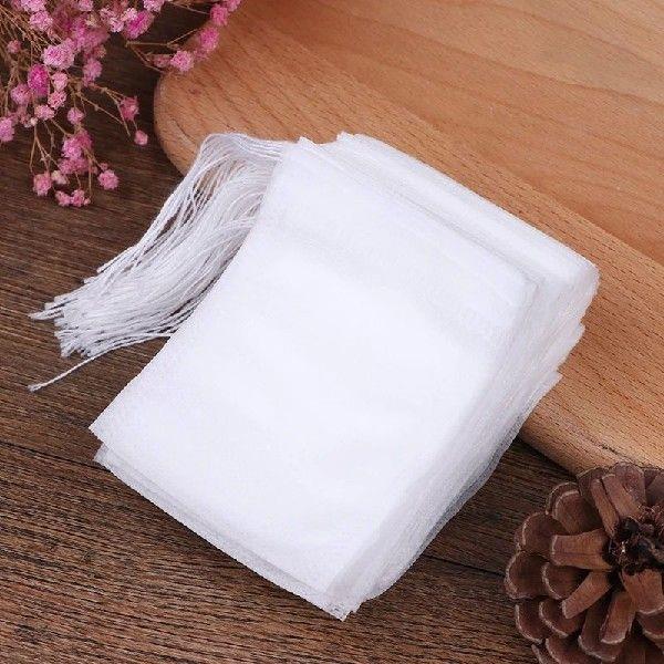 100Pcs/Lot Bags Tea Bags Infuser With String Heal Seal 7 x