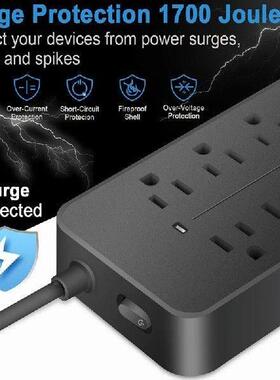 Power Strip US Plug AC Outlets Multitap Electrical Socket