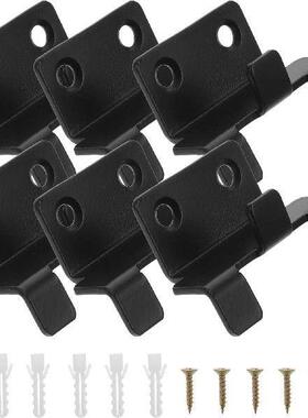 6 Sets Clothing Tile Pendant Coat Hangers Plate Stainless