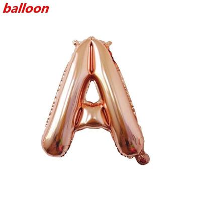 16inch Happy Birthday Balloons Rose Gold Foil Letter Ballons
