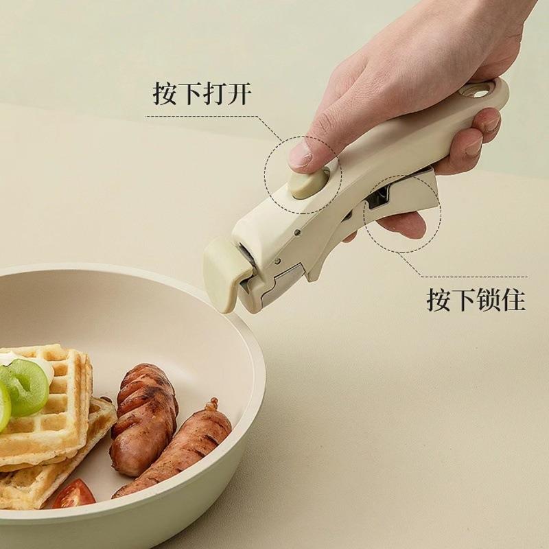 Non stick pot set with detachable handle universal pot handl