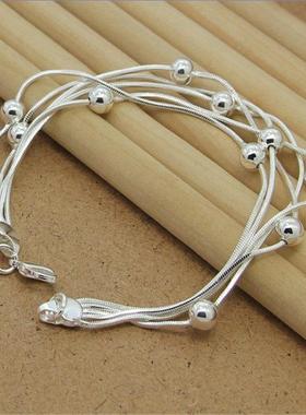 r Heart Snake Bone Bracelet For Women Men Charm Jewelry Gift