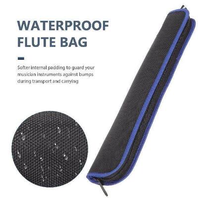 Bags Sax Instrument Storage Oxford Cloth Flute Case Blue