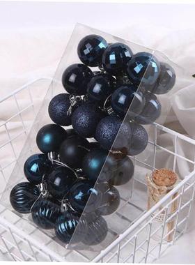 36PCS Christmas balls set 4cm Christmas decorations圣诞球