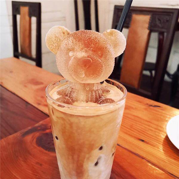Ice Cube Maker Little bear dogShape Tray Ice Cream Tool