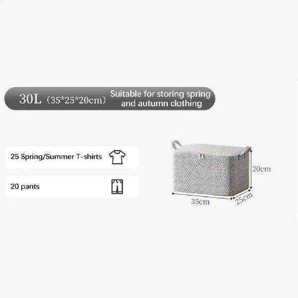 Large-Capacity Clothes Storage Bag Closet Organizers With