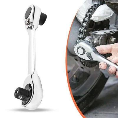 Screwdriver Hex Torque Wrenches 1/4 Double Headed Ratchet