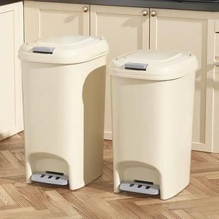 Luxury value Foot Lid with Light Can Trash High Household