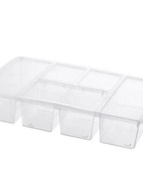Snack Container Compartment Crisper Snack Box Transparent