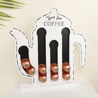 Density Board Pot Shaped Pod Organizer Space Saving