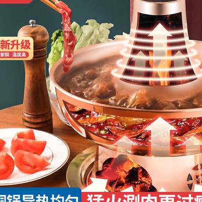 拜杰铜火锅木炭火锅加厚纯紫铜火锅锅具铜锅火锅老式纯铜火锅专用属于什么档次？