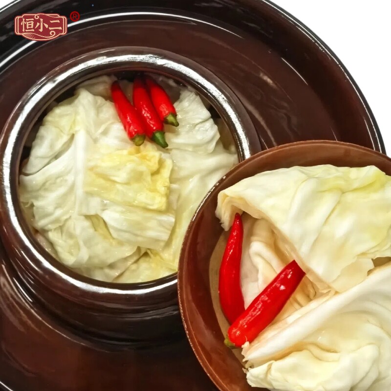 【1斤1大包】四川老坛泡包菜500g*1袋老母水鲜泡卷心菜酸辣泡菜